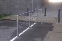 car park railings