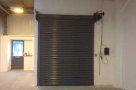 interior image of roller shutters