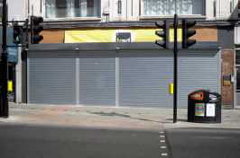 traid shop front security roller shutters