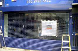 shop front roller shutters