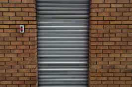 button operated roller shutters