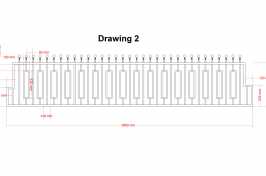 railing production drawing